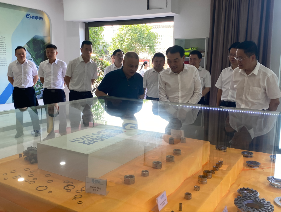  萍鄉(xiāng)市市委副書記、市長熊運浪蒞臨公司考察指導！